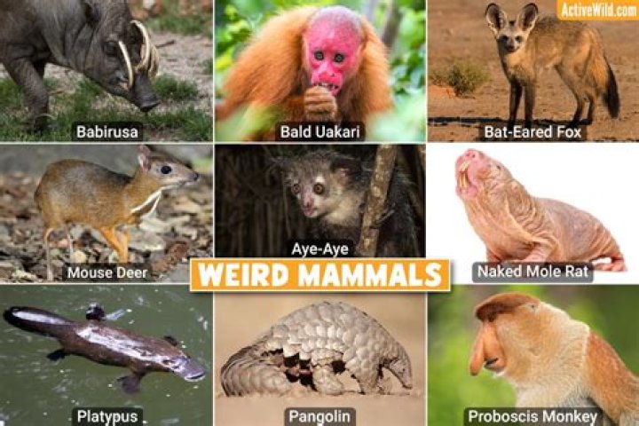 What is the strangest looking mammal?