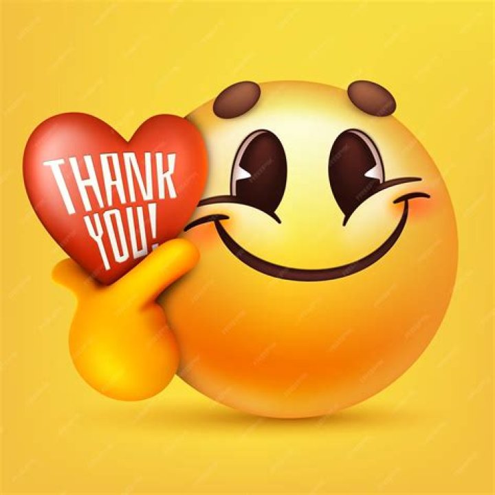 What is the thankful emoji?