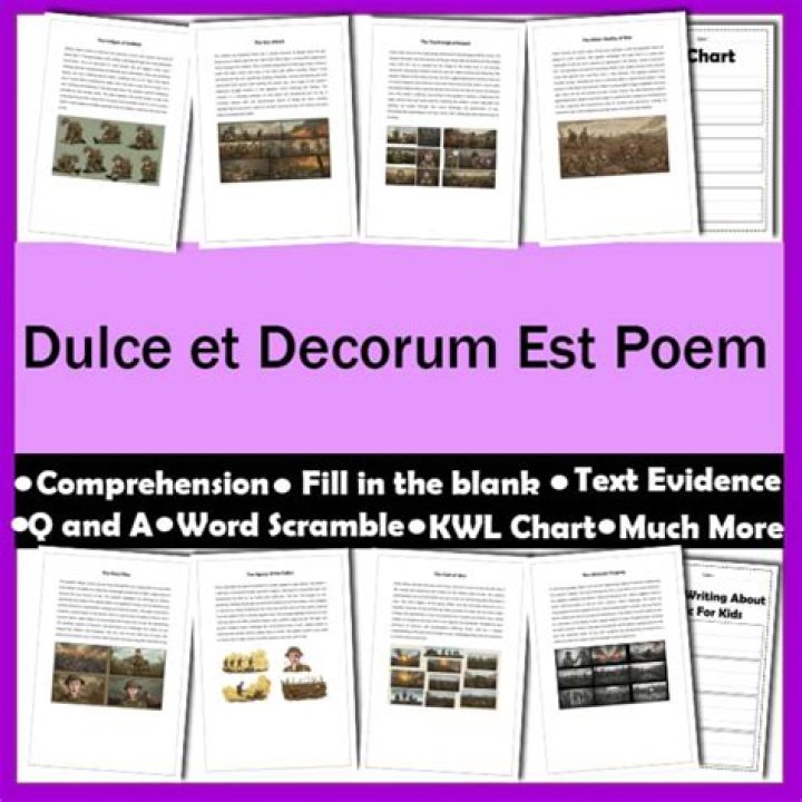 What is the theme of the poem Dulce et decorum est?