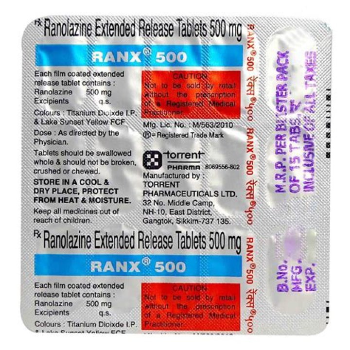 What is the use of Ranx 500 Tablet?