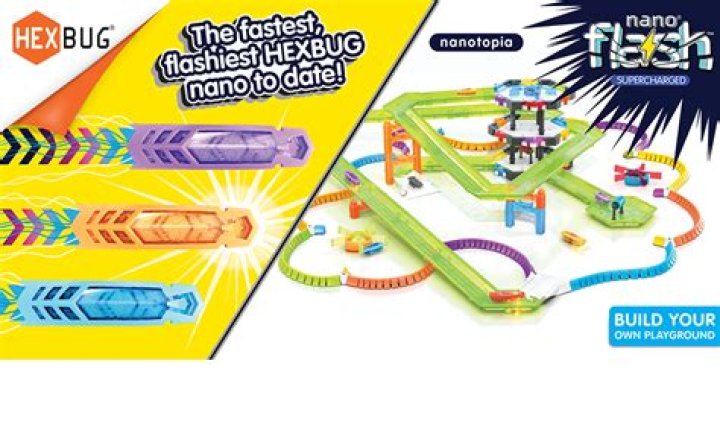 What kind of batteries does a HEXBUG take?