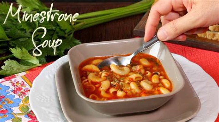 What makes minestrone minestrone?