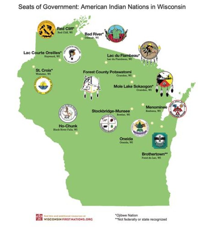 What Native American tribes were in Wisconsin?
