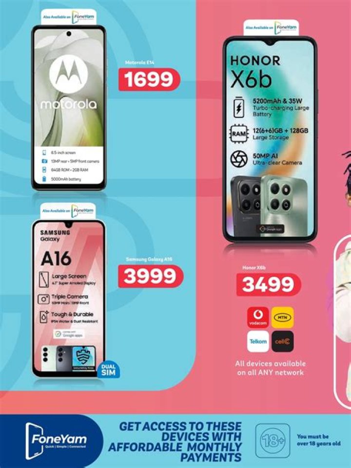 What phones are Metro giving away?