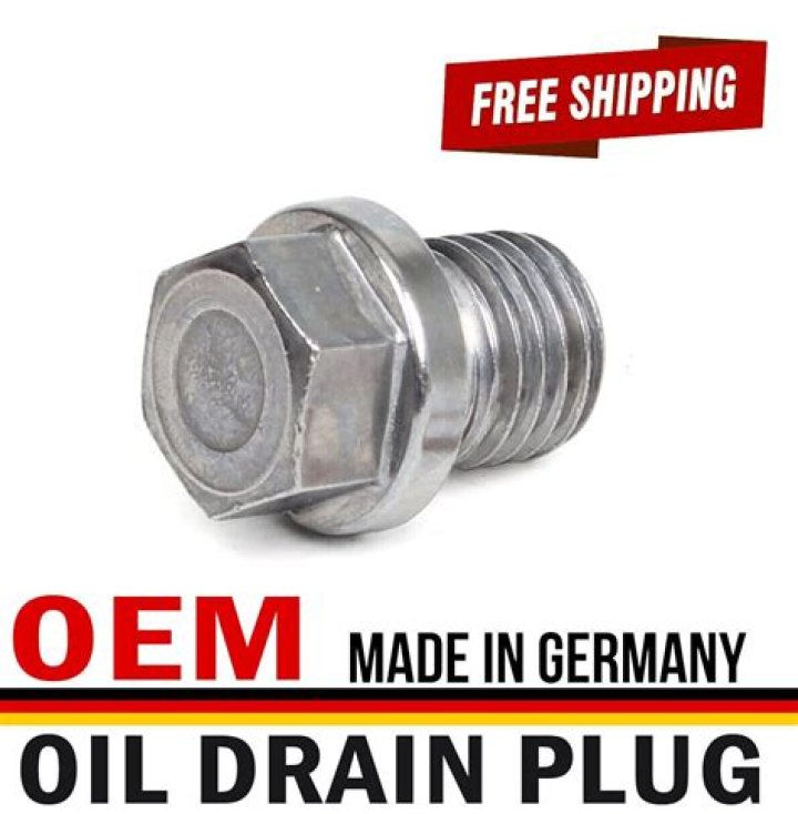 What size is the oil drain plug bolt?
