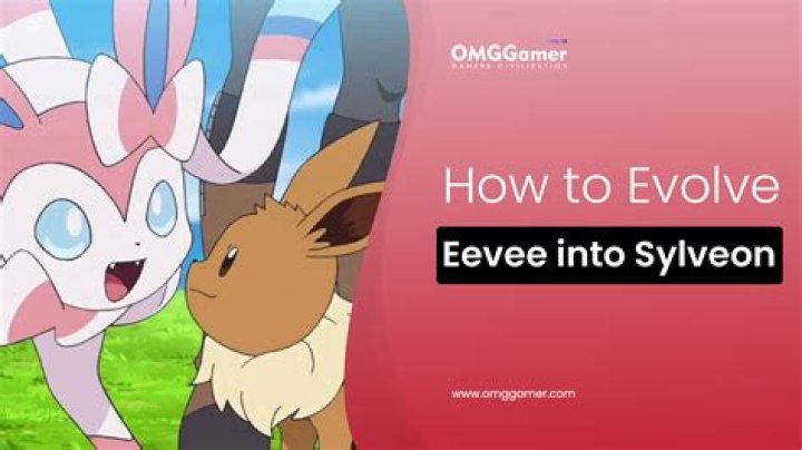 What stone do you need to evolve Eevee into Sylveon?