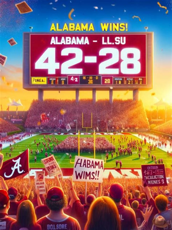 What time is LSU vs Alabama game?