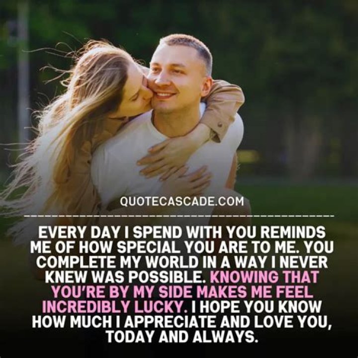 What to say to BF to make him feel special?