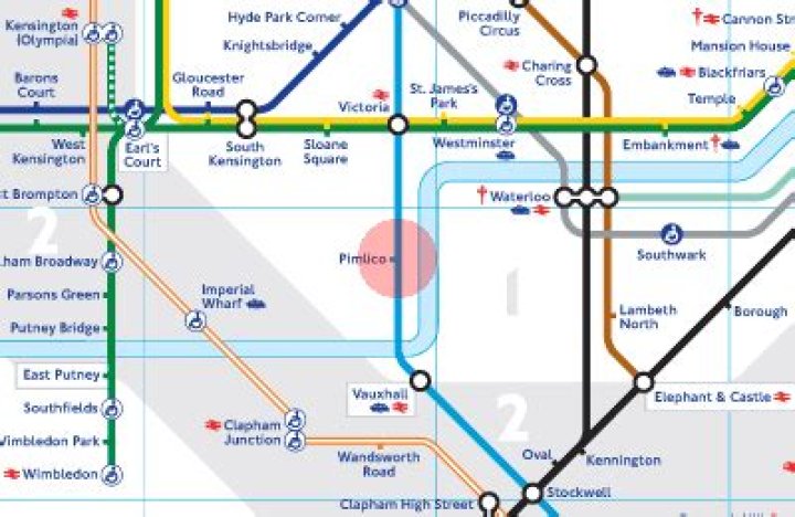 What Tube line is Pimlico on?