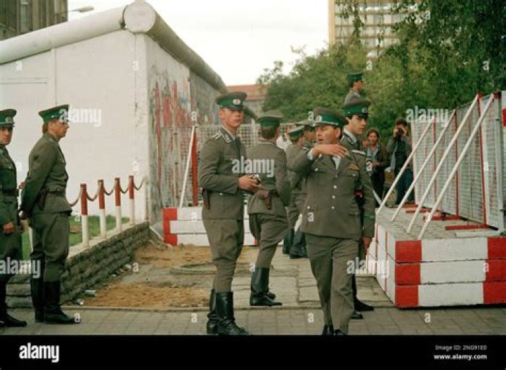 What were East German border guards called?