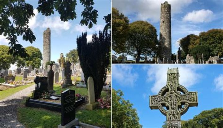 What were high crosses in Ireland used for