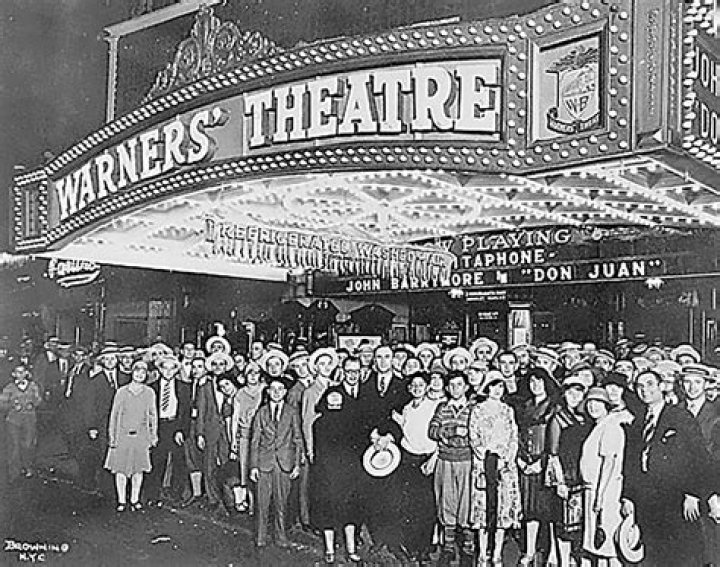 What were movie theaters called in the 1920s?