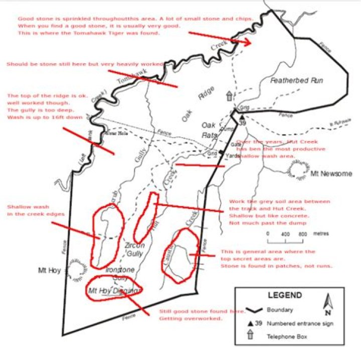 Where can I fossick in Nundle?