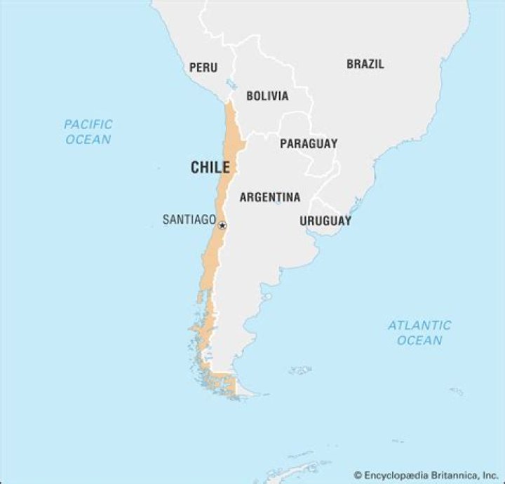 Where is the Chilean coast?