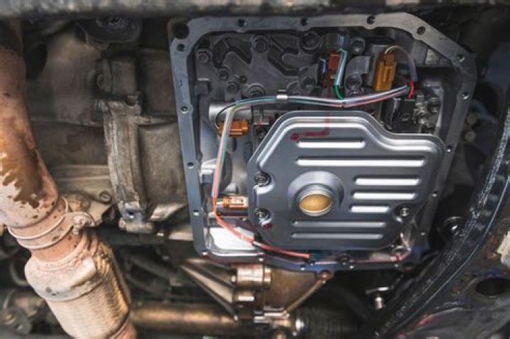 Where is the transmission filter located?