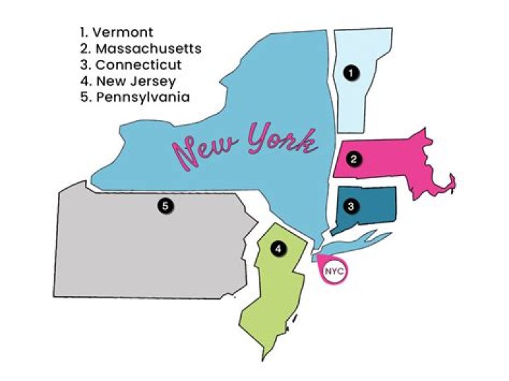 Which city is closest to New York?