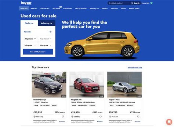 Which is the best website to buy used cars?
