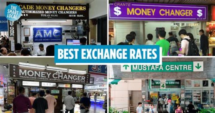 Which money changer has the best rate in Singapore?