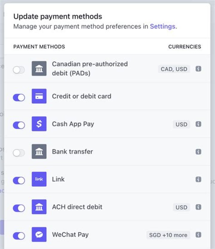 Which payment methods do you accept?