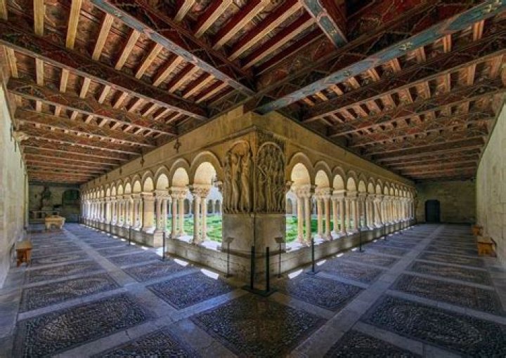 Who built the Abbey of Santo Domingo de Silos?