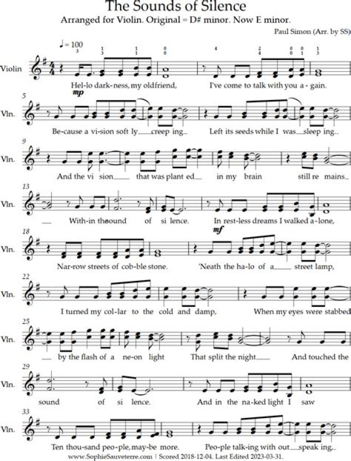 Who has covered Sounds of Silence?