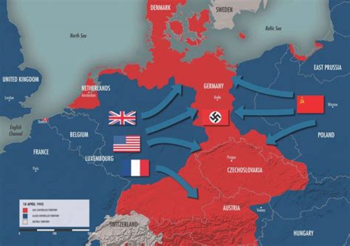 Who invaded Germany in ww2