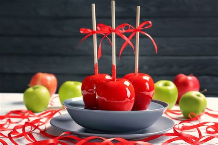 Who invented caramel apple?