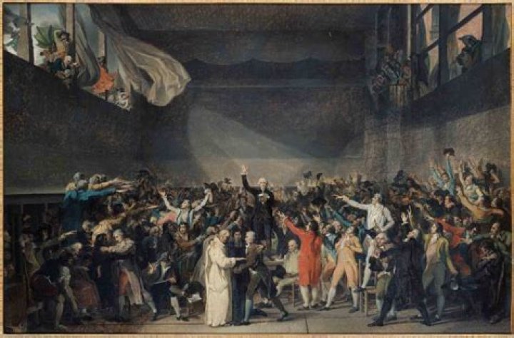 Who made the French Revolution painting?