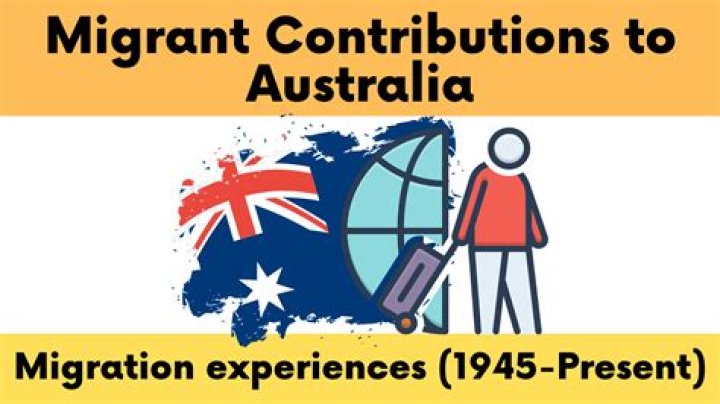 Who migrated to Australia in 1850?