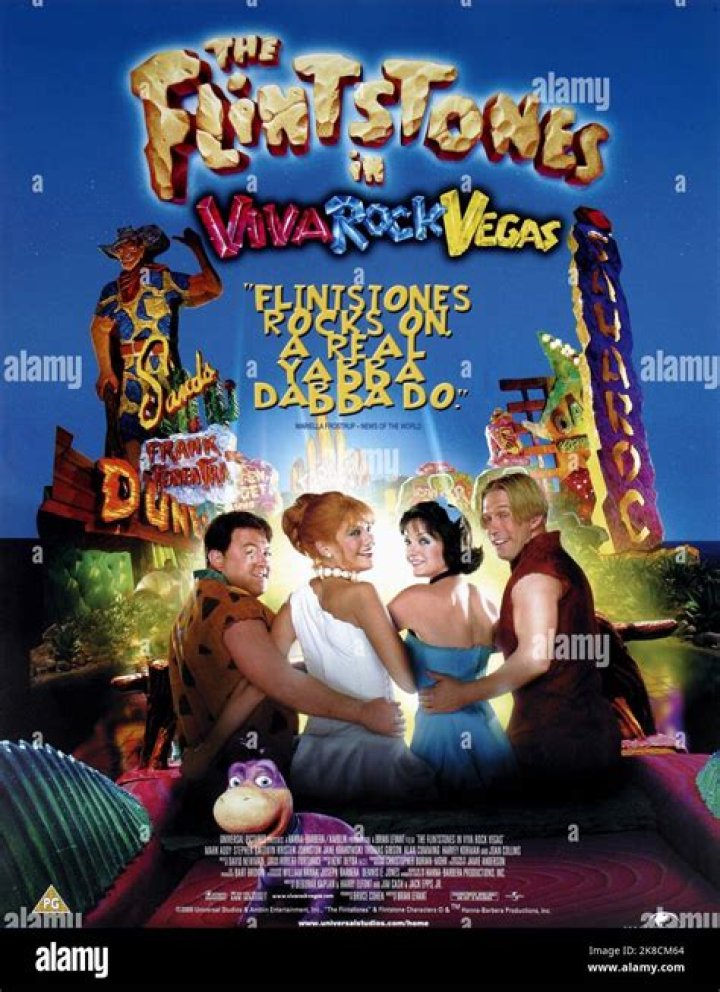Who sings Viva Rock in Vegas Flintstones?