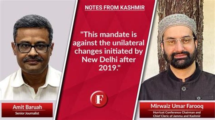 Who was the first Mirwaiz of Kashmir?