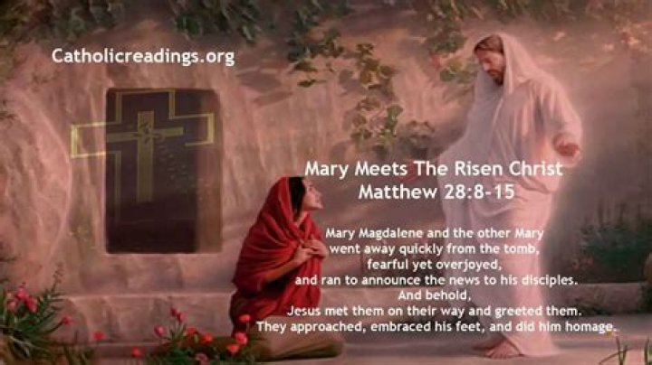 Who was the other Mary with Mary Magdalene