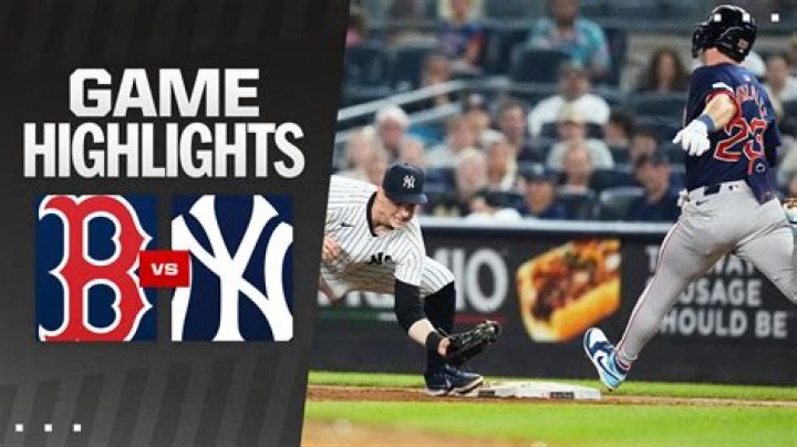 Who won the Yankee Red Sox game last night?
