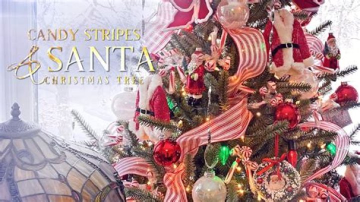 Why do we put candy canes on the Christmas tree?