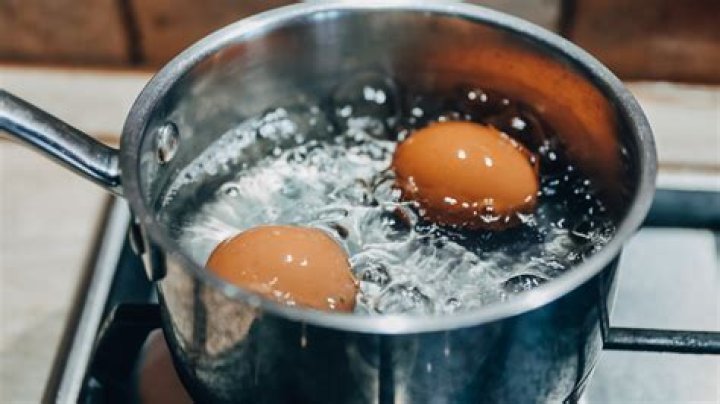 Why do you put salt in boiling water for eggs?