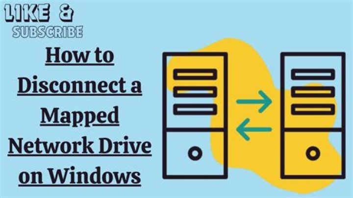 Why does my mapped drive keep disconnecting?