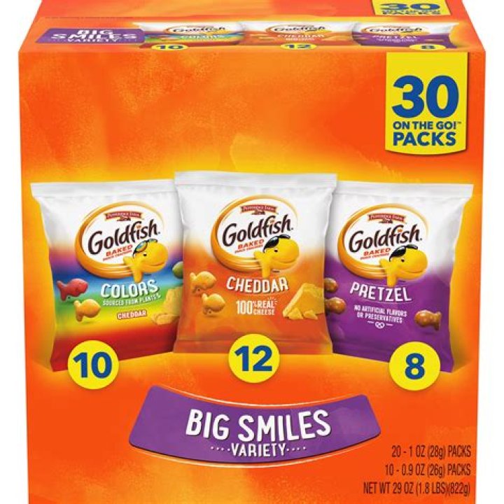Why don t all Goldfish crackers have smiles?