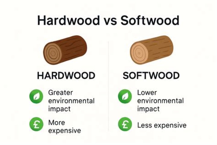 Why is hardwood stronger than softwood?