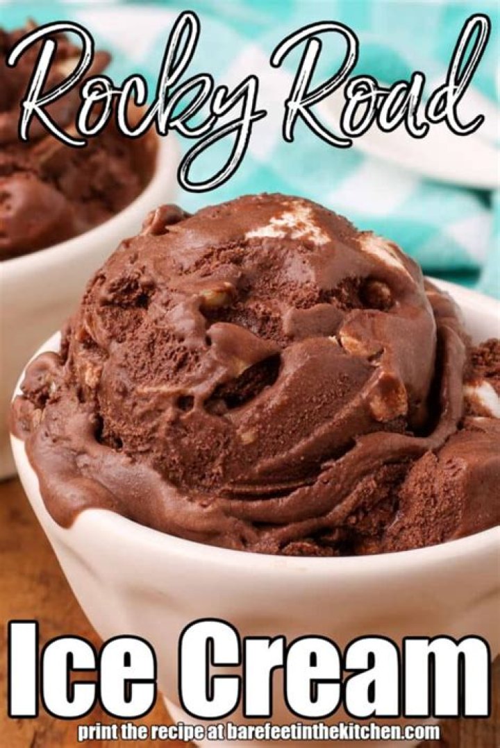 Why is Rocky Road ice cream called Rocky Road?