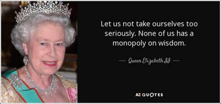 Why we should not take ourselves too seriously?